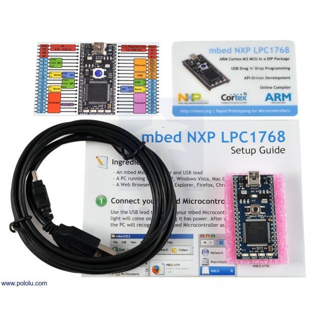 tarjeta-arm-mbed-nxp-lpc1768-arm-cortex-m3