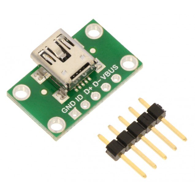 tarjeta-breakout-usb-mini-b