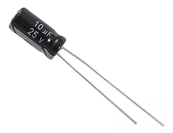 CAPACITOR ELECTROLITICO 10UF 25V