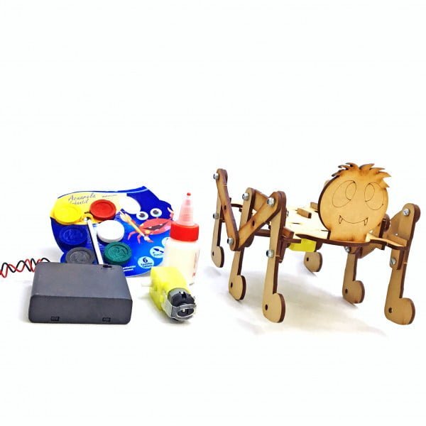 Robótica para niños robot araña México