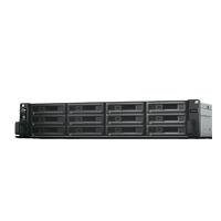 NAS SYNOLOGY RS3618XS 12 BAHIAS/NCLEO CUDRUPLE 2,2 BASE / 2,7 TURBO GHZ/8GB DDR4 ECC UDIMM/LANGIGABITX4/USB 3.0 X 2 /HASTA 144TB Y CON UNIDADES DE EXPANSIN X2 HASTA 432TB/HOT-SWAP