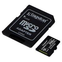 MEMORIA KINGSTON MICRO SD CANVAS SELECT PLUS 256GB UHS-I CLASE 10 C/ADAPTADOR