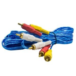 Clable de audio y video RCA a RCA