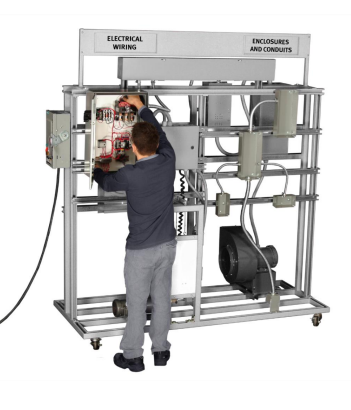 Sistemas de entrenamiento en cableado industrial – Serie 46102